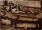 Frank Auerbach. “Nu”. 